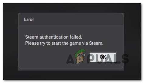 redm steam authentication failed.